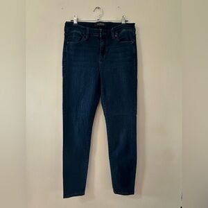 Liverpool Dark Blue Women's Skinny Jeans